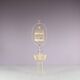 1950s Decorative bird cage from France