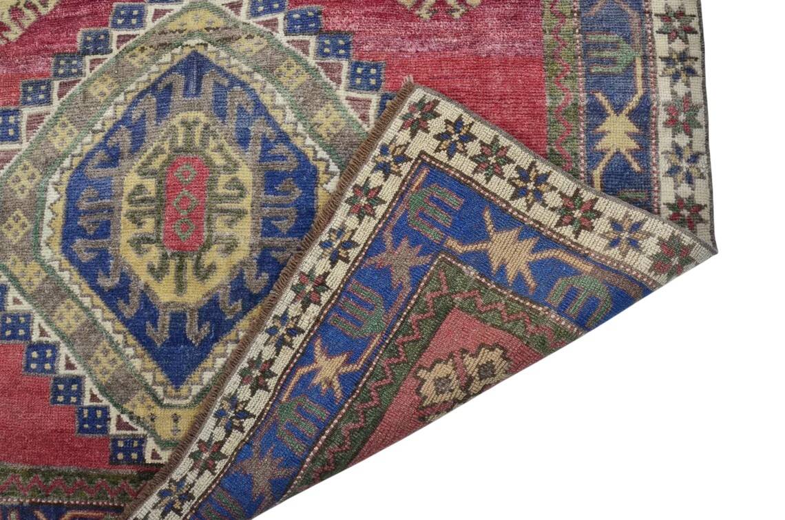 Vintage Handknotted Area Carpet