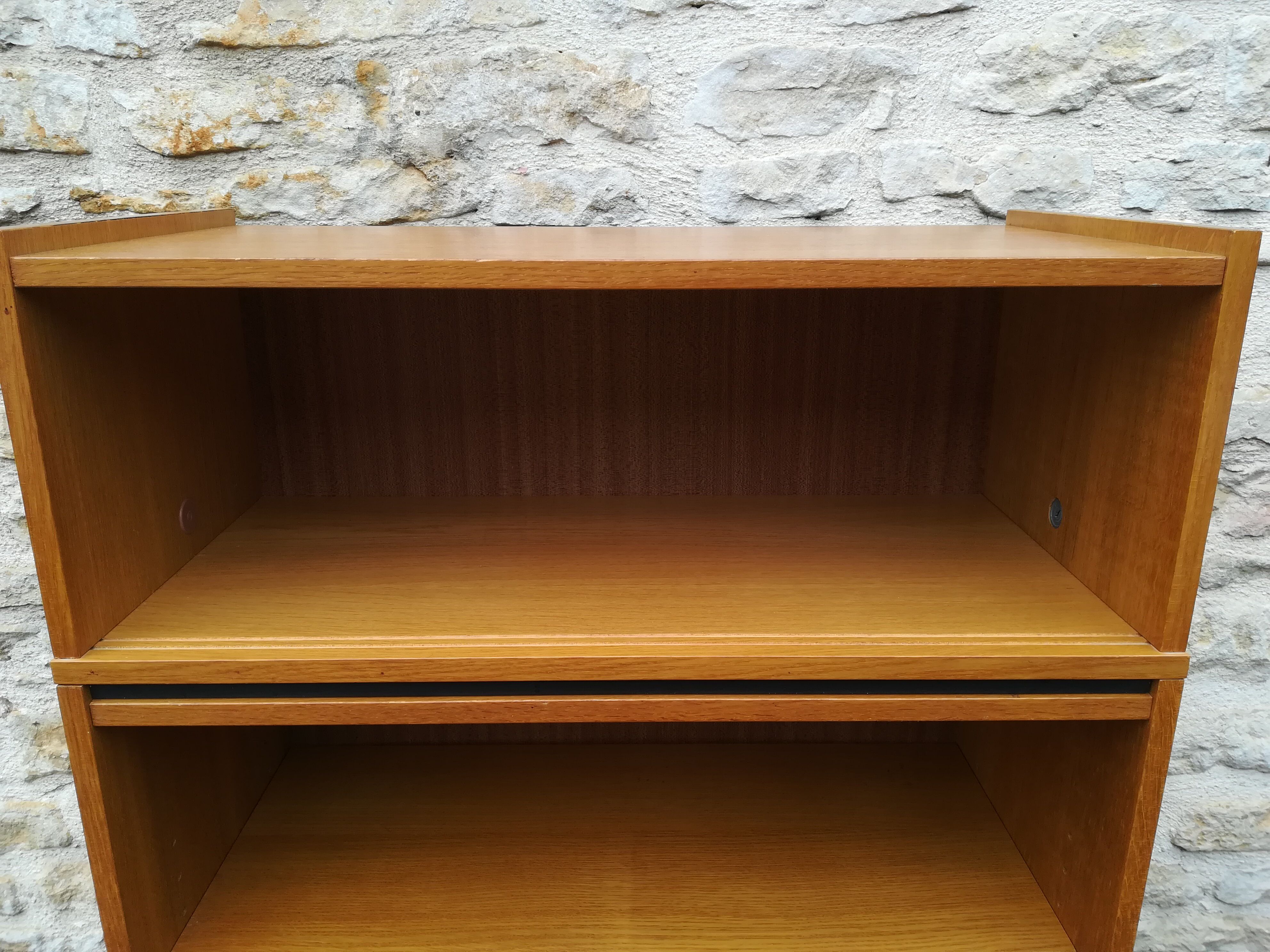 Modular vintage bookcase