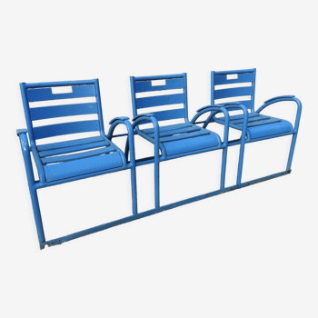 Banc bleu de Nice