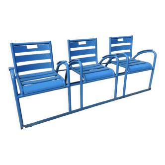 Blue bench of Nice