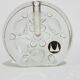Solitaire vase, clear glass, designed by H. Düsterhaus, Walther Glas, Germa