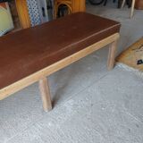 Old brasserie bench