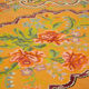 Handmade Vintage Moldovan Yellow Kilim 200 cm x 300 cm