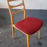 Chair the 50s 60s seat in wool