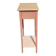 Sellette porte-plante bois et terracotta 2 niveaux