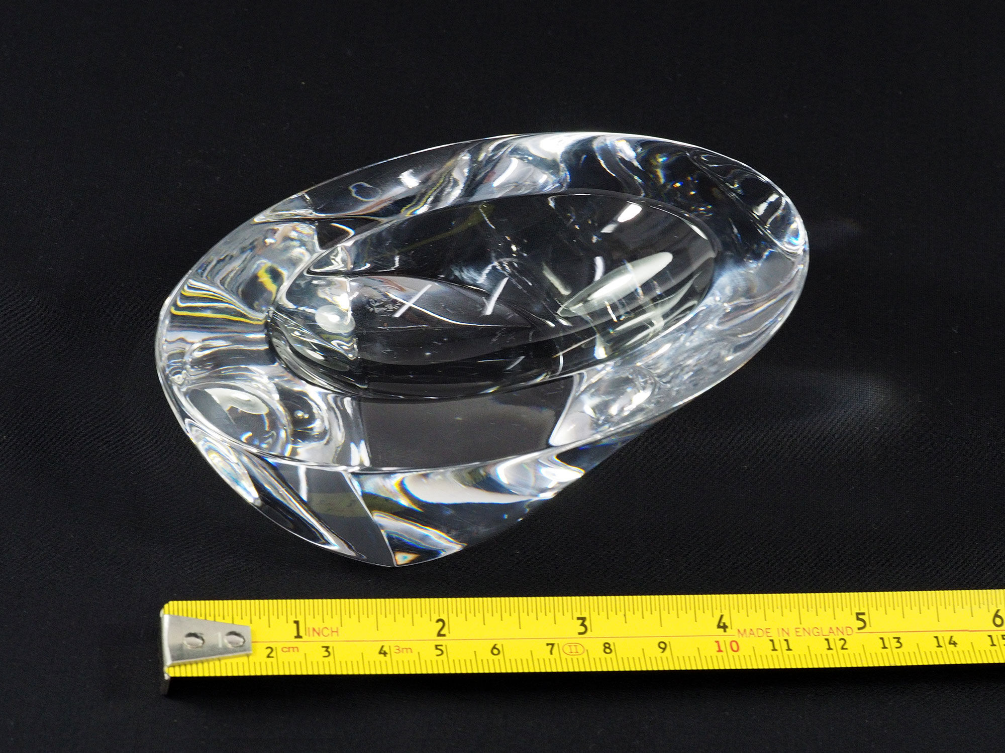 Baccarat Crystal Pipe Rest Holder Stand