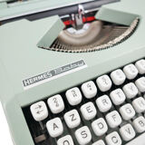 Hermes Baby Cursive Typewriter Revised New Ribbon
