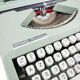 Hermes Baby Cursive Typewriter Revised New Ribbon