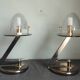 Lampes de table en verre Murano vintage