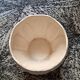 Vintage Art Nouveau ceramic with floral decoration.
