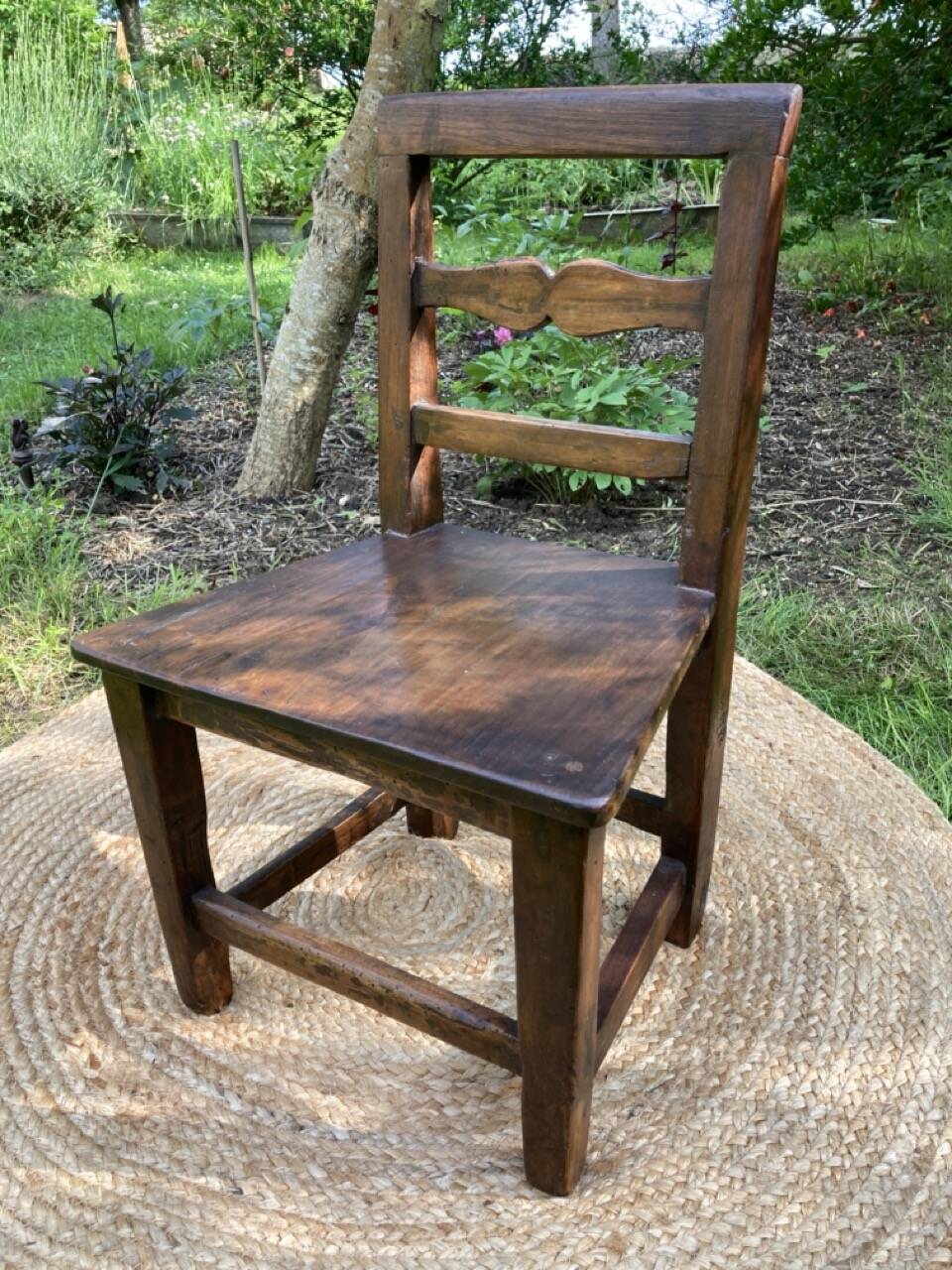 Old wooden children's chair
