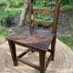 Old wooden children's chair