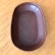 Vintage brown Dutch ceramic dish