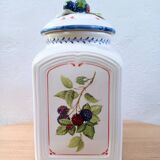 Grand pot à biscuits en céramique Villeroy & Boch – Collection Cottage Charm