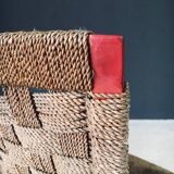 Vintage Mediterranean Rope Armchair, France, 1930s