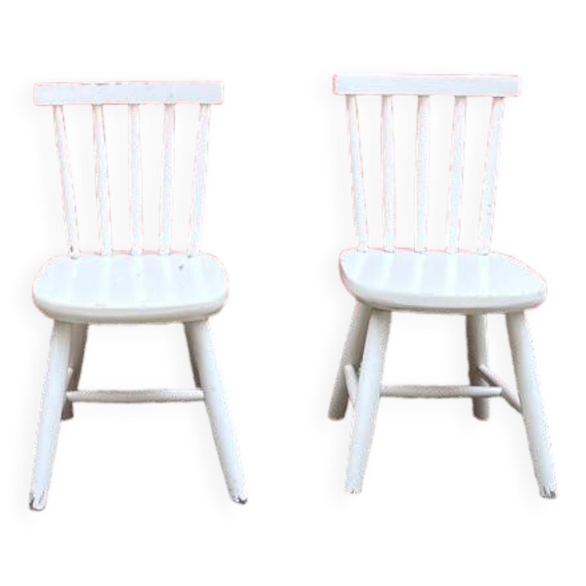Pair of kids bistro chairs in great vintage condition