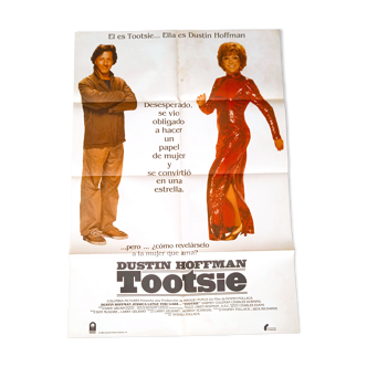 Original cinema poster "Tootsie" Dustin Hoffman