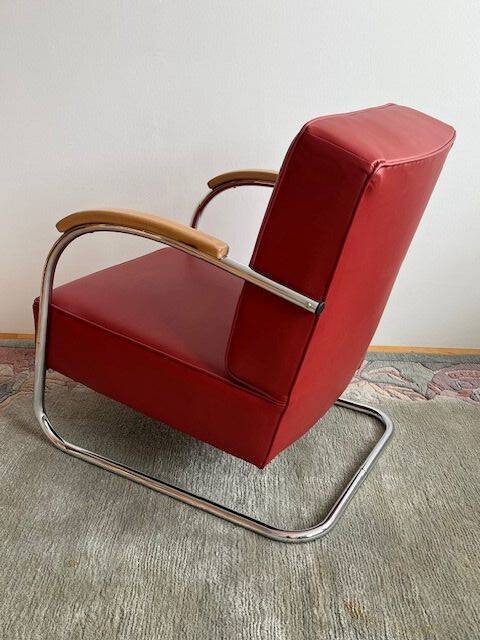Mücke-Melder Cantilever Armchair FN21 Famos (D-variant), 1930s
