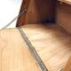 Bureau mural suspendu scandinave vintage année 60