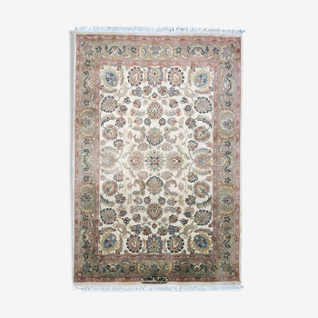 Tapis d'Orient "Pendjab" fond soie