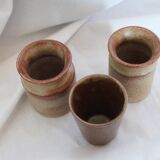 Lot of 3 ceramic pots