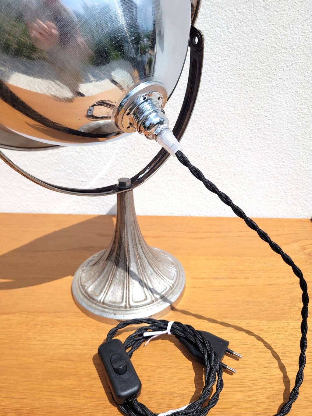 Vintage Calor parabolic lamp