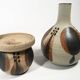 Vintage 24-piece ceramic coffee set from Sgrafo Modern, 1960s, Set of 24