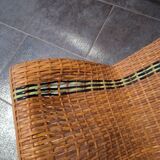 Rattan footrest