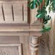 Solid oak storage cabinet