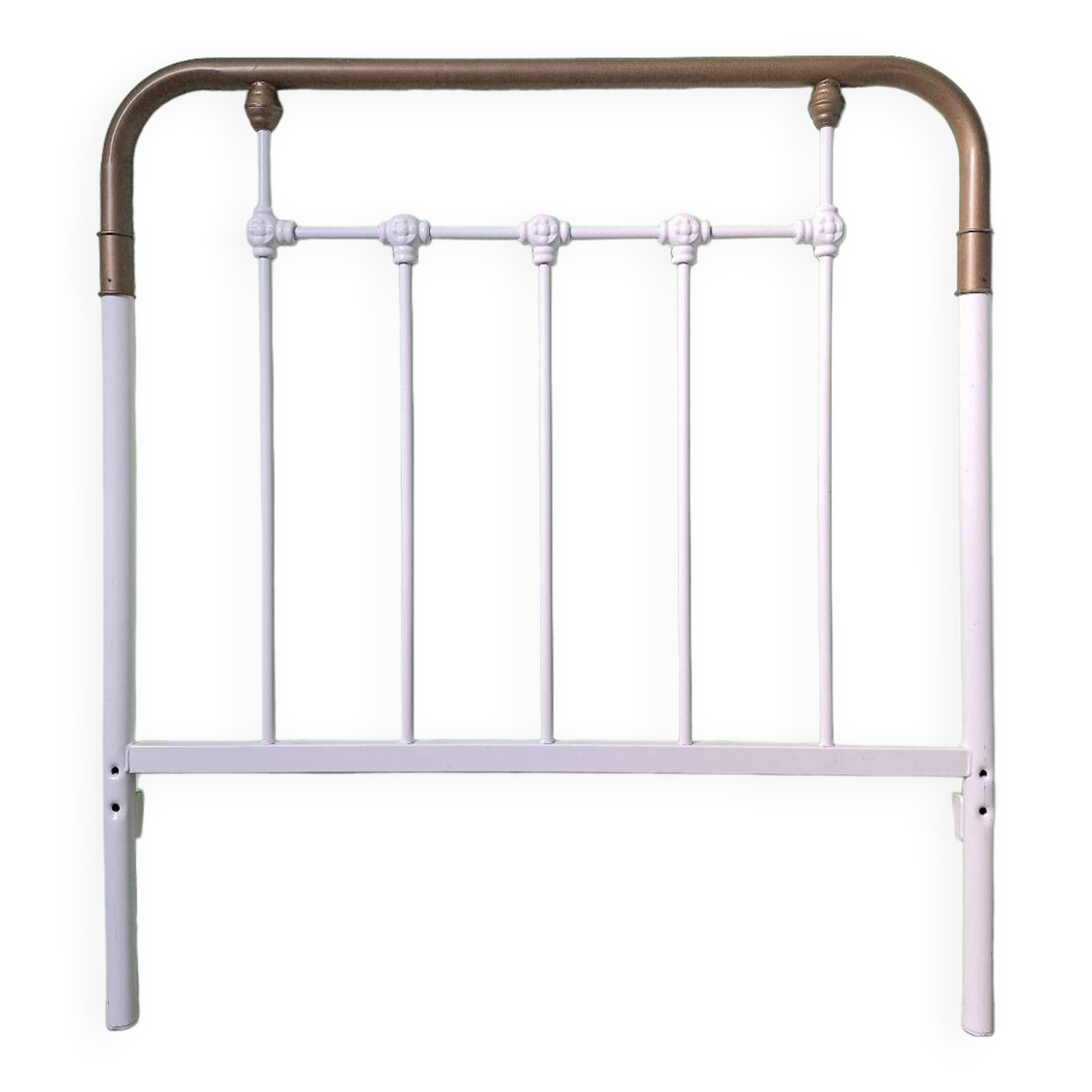 Asper metal headboard in white/brass color LA REDOUTE INTERIEURS