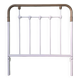 Asper metal headboard in white/brass color LA REDOUTE INTERIEURS
