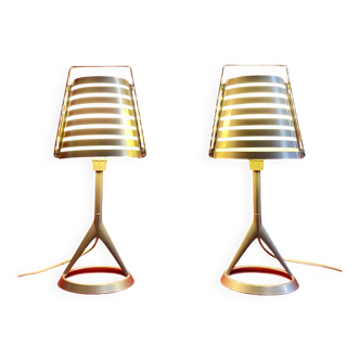“Cleto” table lamps, design by “Roberto Favaretto”