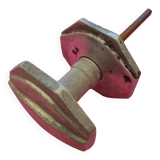 Aluminum Art Deco door handle