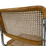 Cesca design chair b32 model in chrome