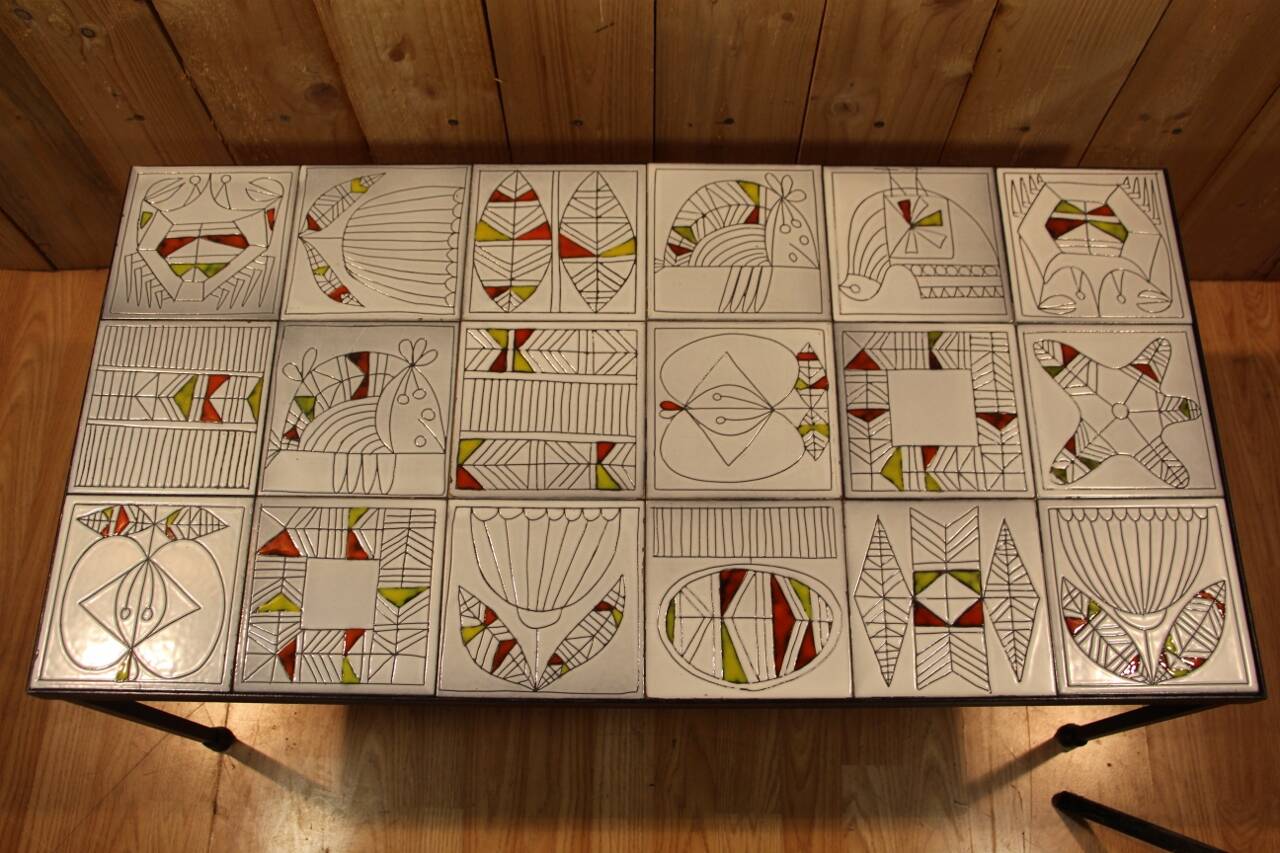 Roger Capron coffee table from the 1960s