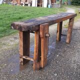 Workbench old wood