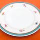 Année 1930   4 assiettes Fromage / Dessert  U.M.L (Union Marc Larchevêque)