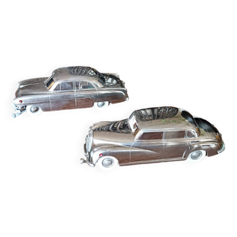 Voitures miniatures Prameta Mercedes Benz 300 + Opel Kapitan 555 jouets anciens vintage