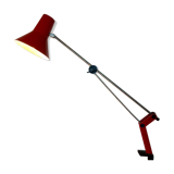Lampe architecte rouge