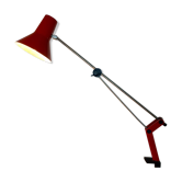Red architect lamp