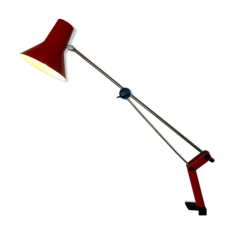 Lampe architecte rouge