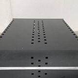 Postmodern perforated metal service trolley, 1980s