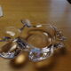 Crystal fish from Vannes France empty pocket