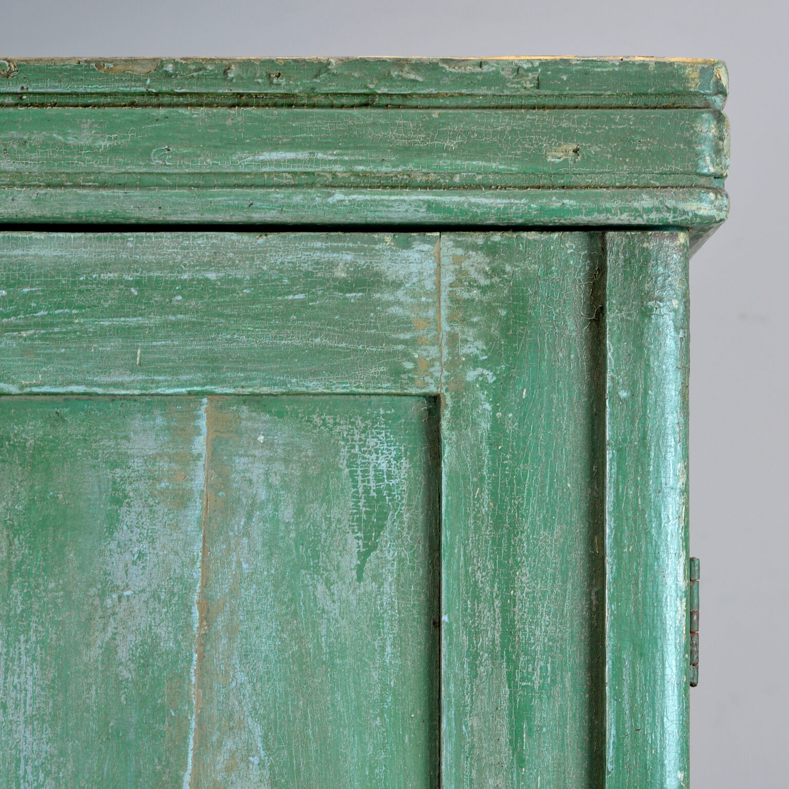 Pine Kitchen Cabinet With 6 Drawers, 1930's