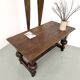 Neo-Renaissance desk in solid oak, circa 1900