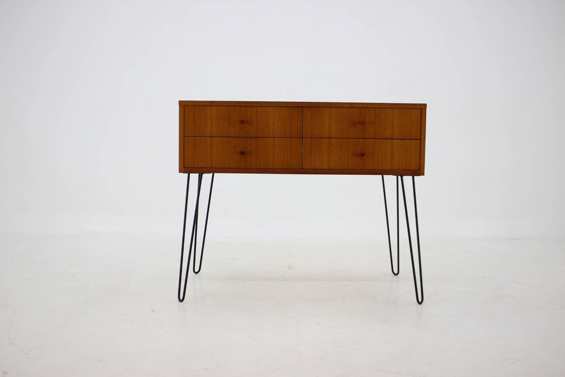 Commode à tiroirs en teck recyclé danois des années 1960