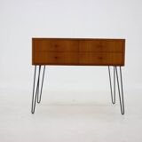 Commode à tiroirs en teck recyclé danois des années 1960