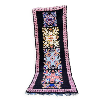 Tapis marocain coloré - 97 x 285 cm