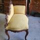 LOUIS XV CAUSEUSE 1 PLACE IN WALNUT ROCOCO